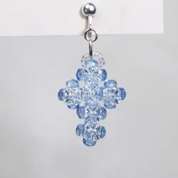 Clips  - Silver 925 - Earrings Aileen - Clips  - Silver 925 - Argent 925